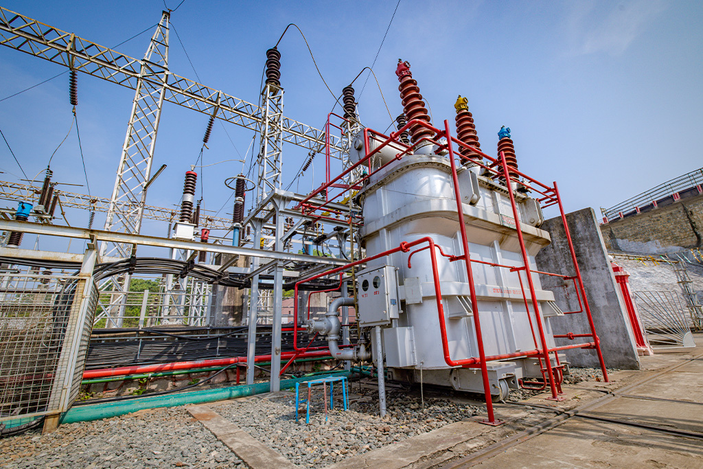 Chiplima Step-up Transformer & Switchyards 01